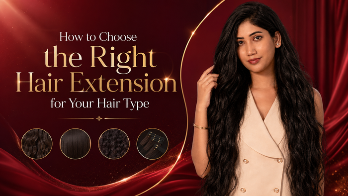 How to Choose the Right Hair Extension for Your Hair Type
