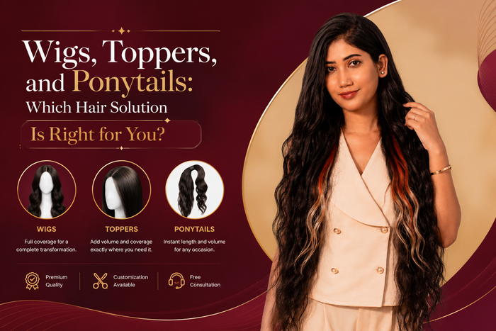 Wigs, Toppers, and Ponytails: Which Hair Solution Is Right for You?