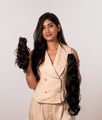 Claw Clip Hair Extension - Inside