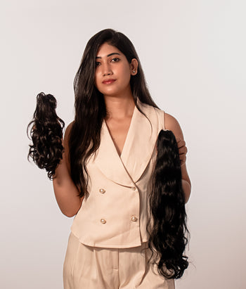 Claw Clip Hair Extension - Inside