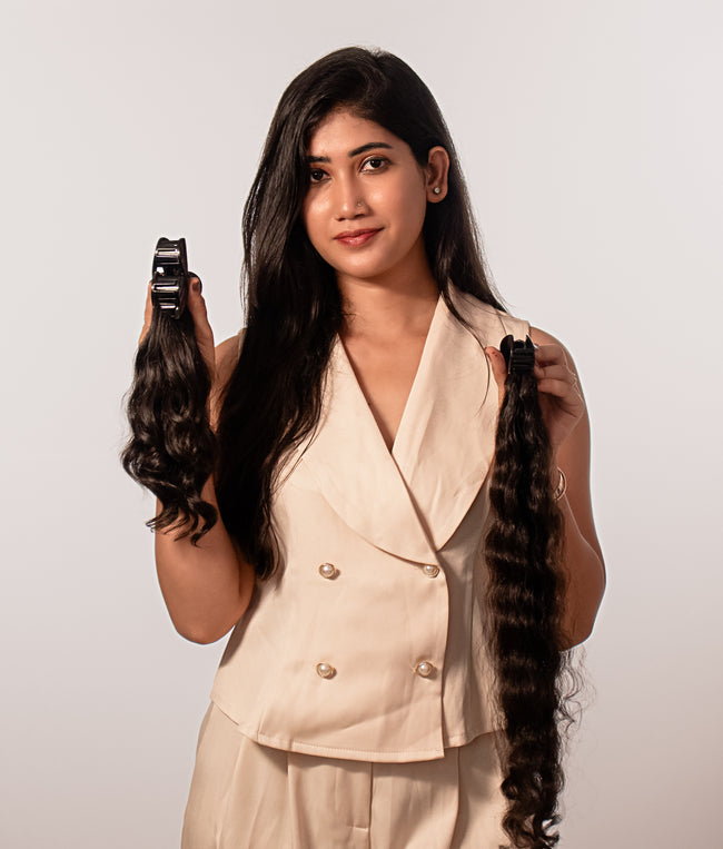 Claw Clip Hair Extension - Outside