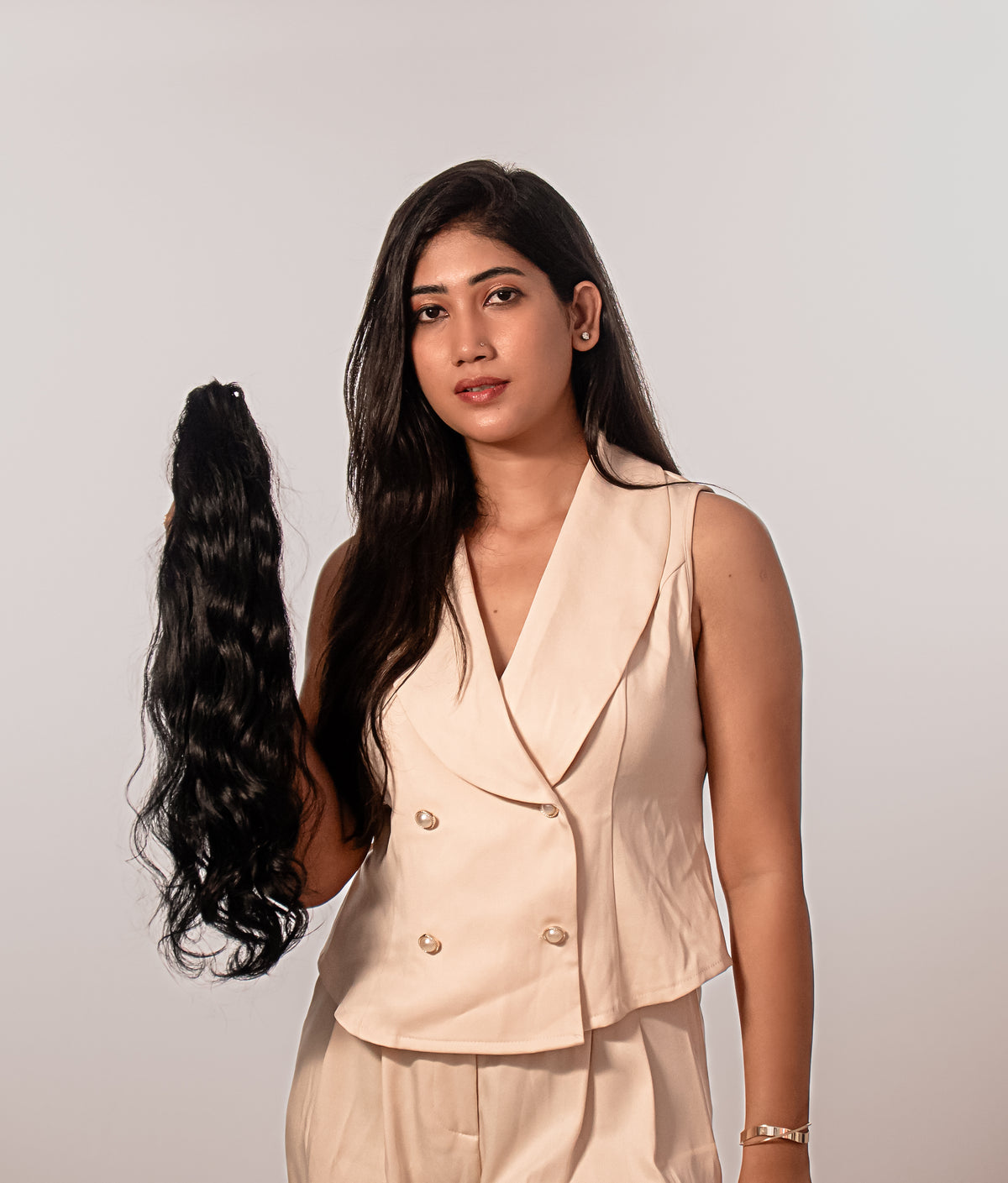 Claw Clip Hair Extension - Inside