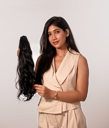 Claw Clip Hair Extension - Inside