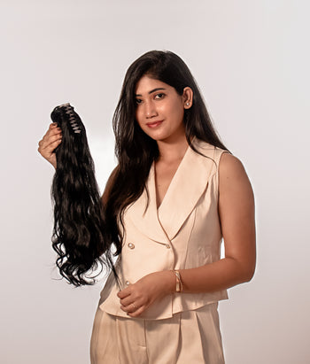 Claw Clip Hair Extension - Inside